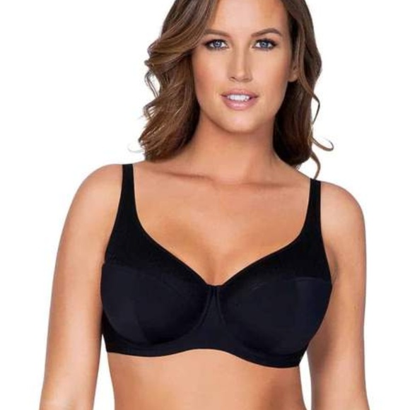 WENDY UNLINED WIRE BRA – BLACK – P5412 - Picture 1 of 2